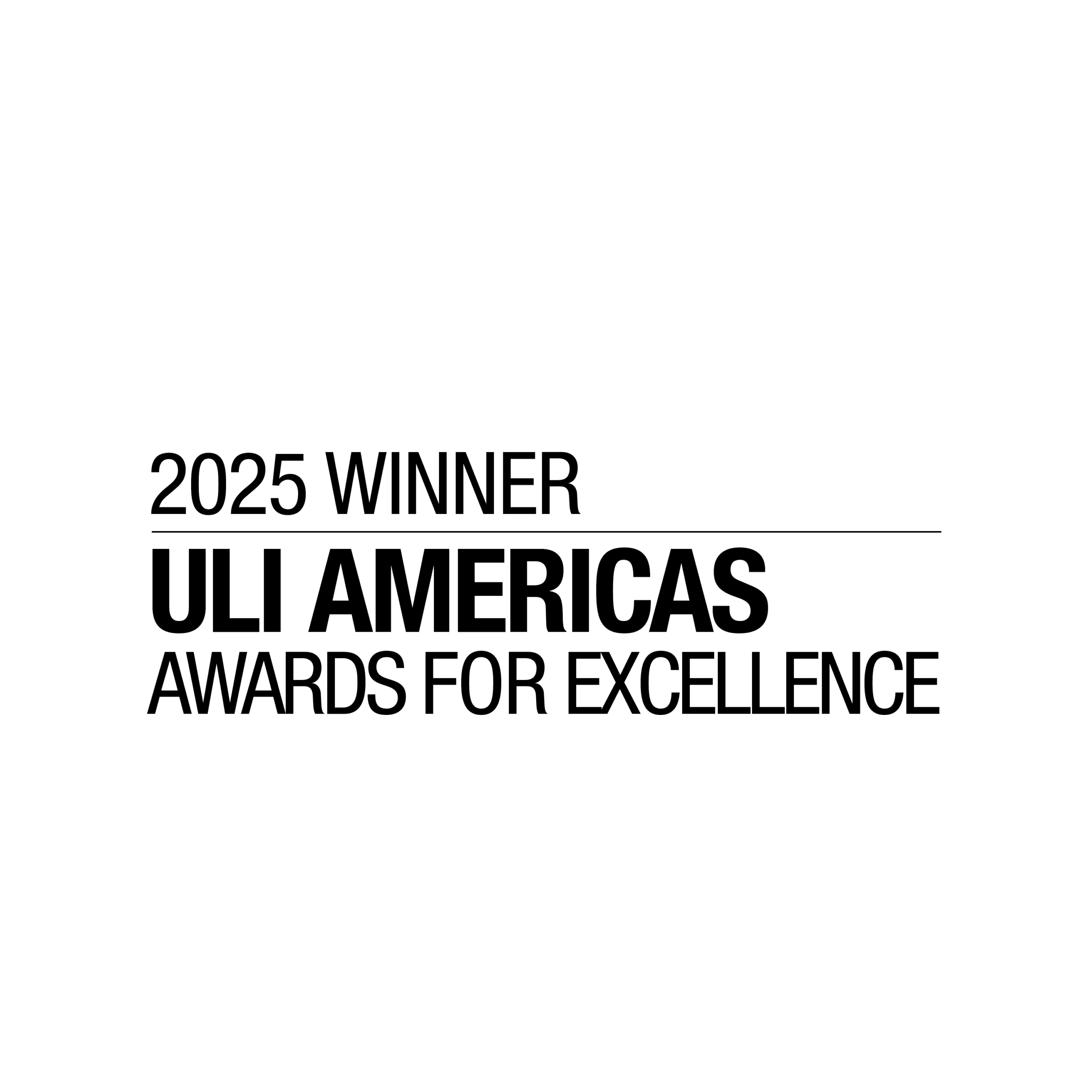 2025 ULI Americas Award for Excellence Winner